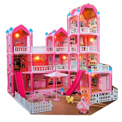 Дом для кукол с мебелью и световыми эффектами 3102433 1